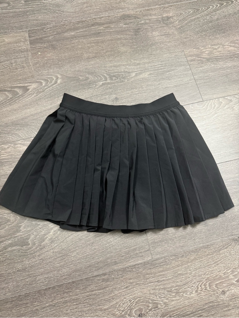 lululemon athletica Black Pleated Tennis Skirt
